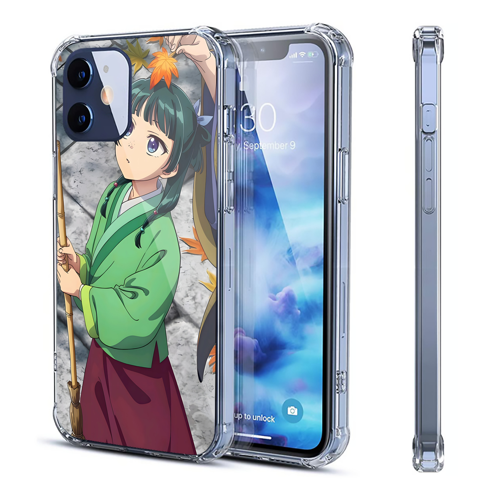 （画像用） 薬屋のひとりごと The Apothecary Diaries 【iPhone 12シリーズ対応】透明スマホケース（クリアソフトケース）